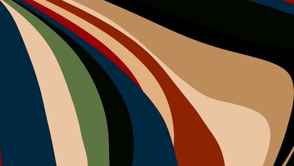 Poster - Pastel multicolored asbtrak background