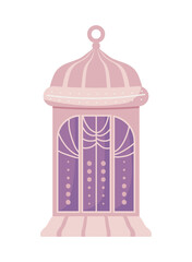 Poster - arabic lamp icon