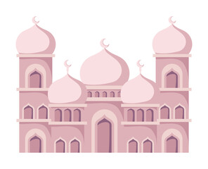 Sticker - arab mosque temple