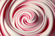 strawberry milkshake swirls backdrop