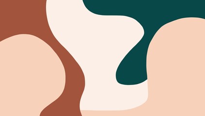 Poster - Pastel multicolored asbtrak background