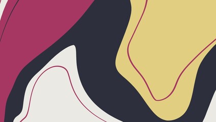 Poster - Pastel multicolored asbtrak background