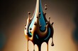 Images of a Single Drop Dripping From a Pipeline Generative AI