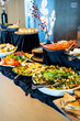 Breakfast Buffet Concept, Breakfast Time in Luxury Hotel, Brunch with Family in Restaurant
