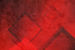 Abstrakter Hintergrund mit Rauten Muster, in rot schwarz grau, für Design, Karten, Web....
