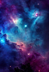 hd wallpaper of space stars galaxy nebula rendering generative ai content by midjourney