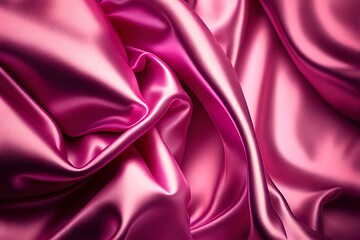 Wall Mural - pink silk background