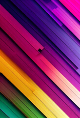 Wall Mural - Beautiful colorful wallpaper illustration art Generative AI Content by Midjourney