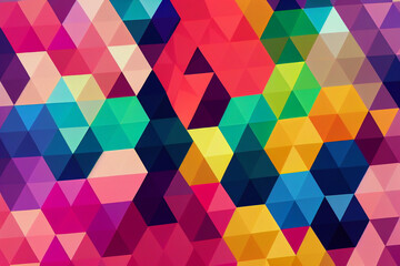 Wall Mural - Beautiful colorful wallpaper illustration art Generative AI Content by Midjourney