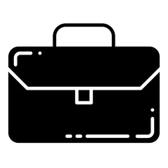 Wall Mural - briefcase icon