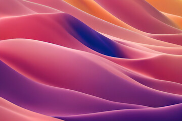 Poster - Beautiful colorful wallpaper illustration art Generative AI Content by Midjourney