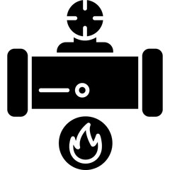 Poster - Gas Icon