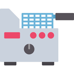 Poster - Electric Fryer Icon