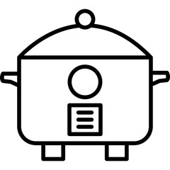 Poster - Rice Cooker Icon