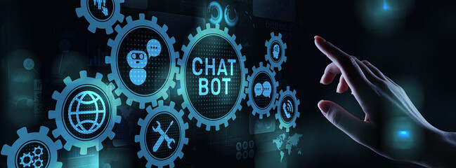Poster - chatbot computer program designed for conversation with human users over the internet. support and c