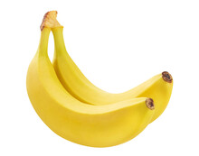 Two Delicious Bananas Cut Out