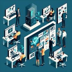Social network concept