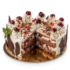 Sticker - Black forest cake