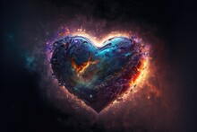 The Enchanted Valentine's Day Heart Colors Of Space