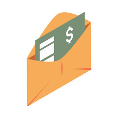 Sticker - tax mail icon