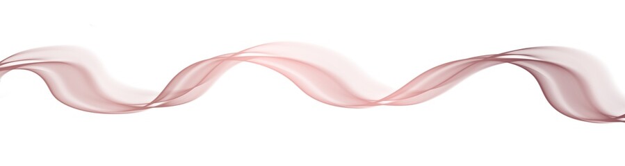 Wall Mural - Smooth curve wave line gradient pink