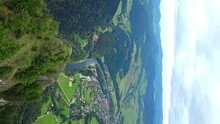 View Of The Dunajec From The Peak Of The Three Crowns. Pieniny