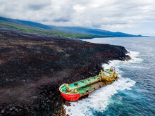 Saint-Philippe, Reunion Island - Tresta Star Cargo Shipwreck