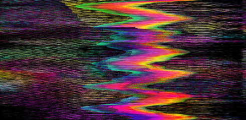 Poster - 80s, 90s, abstract, art, artifacts, background, bad, black, broken, camera, chaos, color, computer, damage, dark, data, defect, design, digital, display, distortion, dynamic, effect, error, flicker, f