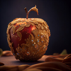 Wall Mural - The Golden Apple, AI