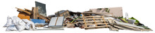 Isolated PNG Cutout Of Trash On A Transparent Background, Ideal For Photobashing, Matte-painting, Concept Art
