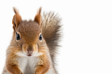 Wall Mural - Cute Squirrel, Generative Ai