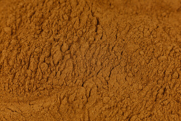 Sticker - Ground cinnamon many and close-up