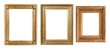 © Grunge Designs - Gold Wooden Picture Frame