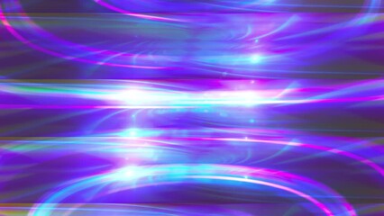 Poster - Abstract lights. Computer generated 3d render