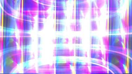 Poster - Abstract lights. Computer generated 3d render