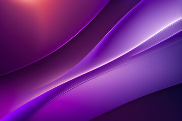 Abstract purple background with lines and shapes. Generative ai