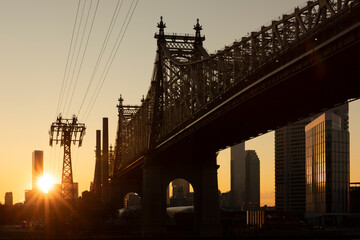  Queensboro Bridge view at sunrise