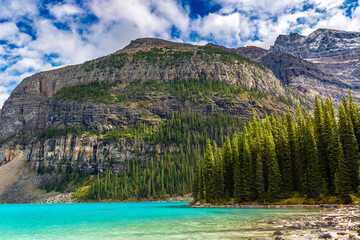 Wall Mural - Lake Moraine, Banff