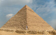 Pyramids of Giza in Cairo, Egypt
