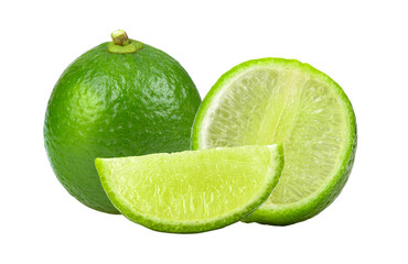 Wall Mural - Lime on transparent png