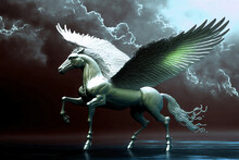 Pegasus The Winged Horse Art Design