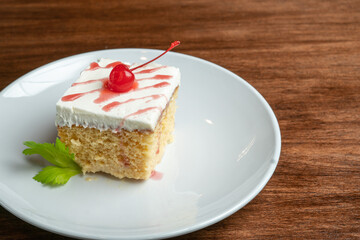 Wall Mural - Tres leches cake