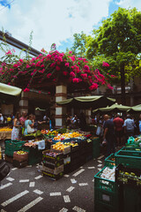 puesto fruta del mercado dos lavradores en madeira