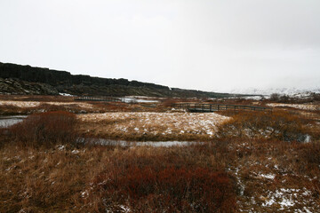 Wall Mural - National Park Thingvellir Scenery