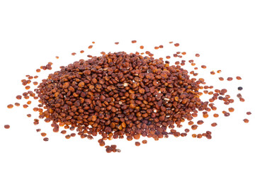 Wall Mural - red quinoa isolated