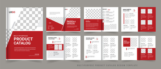 Wall Mural - Product Catalog or multipurpose Catalogue Design