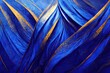 royal blue and gold abstract wallpaper, wavy background, abstract illustration 