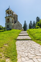 Wall Mural - small old Georgian church, Georgia