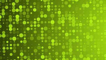 Poster - Abstract dot green pattern gradient texture technology background.