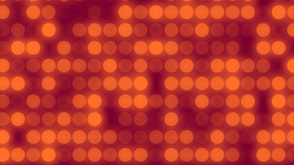 Poster - Abstract dot orange color pattern gradient texture technology background.